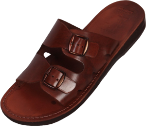 Leather sandals PNG image-9694